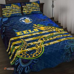 Vibe Hoodie Quilt Bed Set Parramatta Eels Style Quilt Bed Set