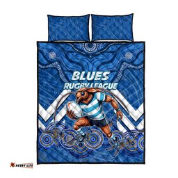 Custom Blues Cockroaches Quilt Bed Set New South Wales Rugby