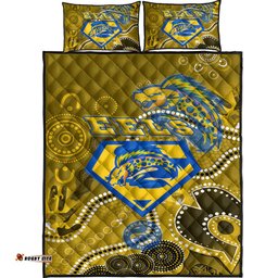 Vibe Hoodie Quilt Bed Set Parramatta Eels Superman Quilt Bed Set