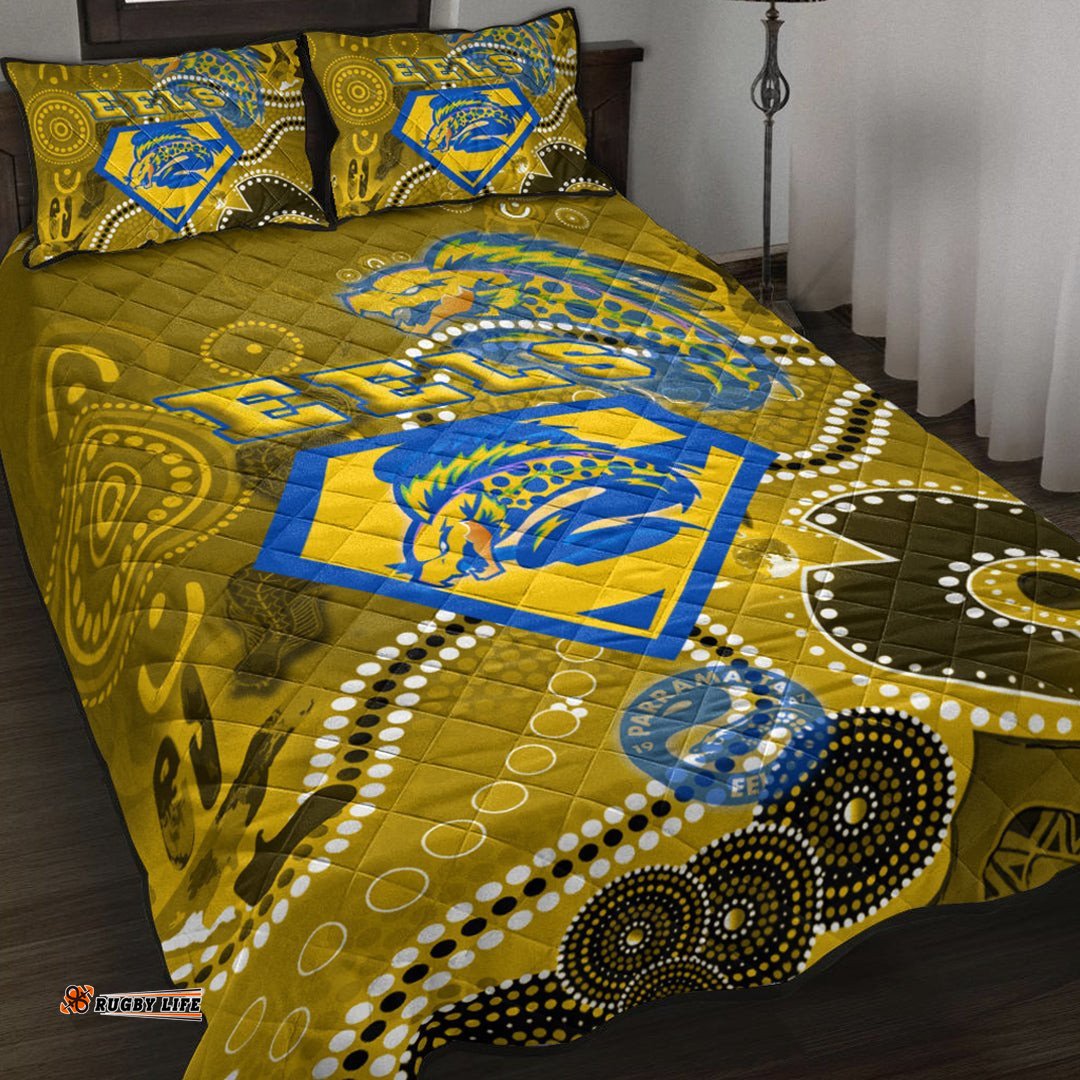 Vibe Hoodie Quilt Bed Set Parramatta Eels Superman Quilt Bed Set