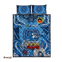 Geelong Cats NAIDOC Week 2024 Quilt Bed Set Mascot Football
