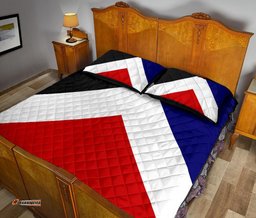 New Zealand Flag Red Peak Quilt Bedding Sets
