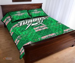Manawatu Turbos Quilt Bed Set Maori Vibes
