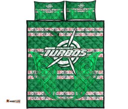 Manawatu Turbos Quilt Bed Set Maori Vibes