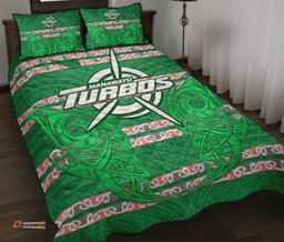 Manawatu Turbos Quilt Bed Set Maori Vibes