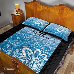 Adelaide Strikers Custom Quilt Bed Set Minimalism Aboriginal