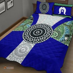 Quilt Bed Set Flag of Torres Strait Islanders