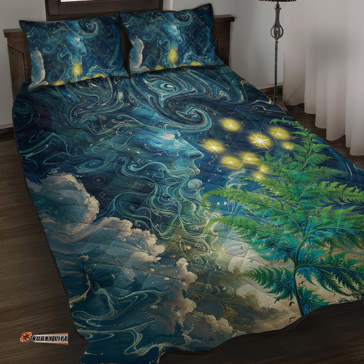 New Zealand Matariki Waipuna a rangi Quilt Bed Set He Roimata o Rangi