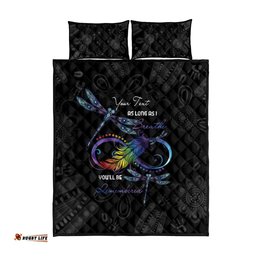 Personalised Australia Indigenous Memorial Quilt Bed Set As Long As I Breathe You'll Be Remembered