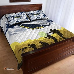 Custom Personalised North Queensland Cowboys ANZAC Quilt Bed Set Simple Style White