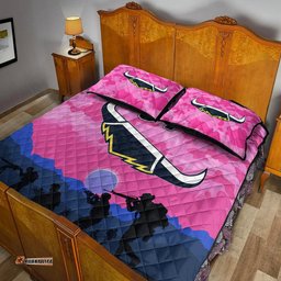 Custom Personalised North Queensland Cowboys ANZAC Quilt Bed Set Simple Style Pink