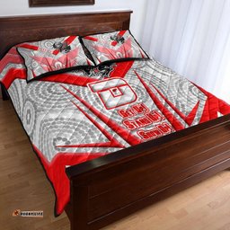 Vibe Hoodie Quilt Bed Set St. George Illawarra Dragonss Naidoc Sporty Style Quilt Bed Set