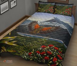 Kea Parrot New Zealand Quilt Bed Set