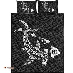 Shark Polynesia Quilt Bed Set HW01