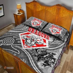 Vibe Hoodie Quilt Bed Set St. George Illawarra Dragons Superman Quilt Bed Set