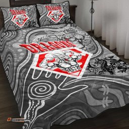 Vibe Hoodie Quilt Bed Set St. George Illawarra Dragons Superman Quilt Bed Set