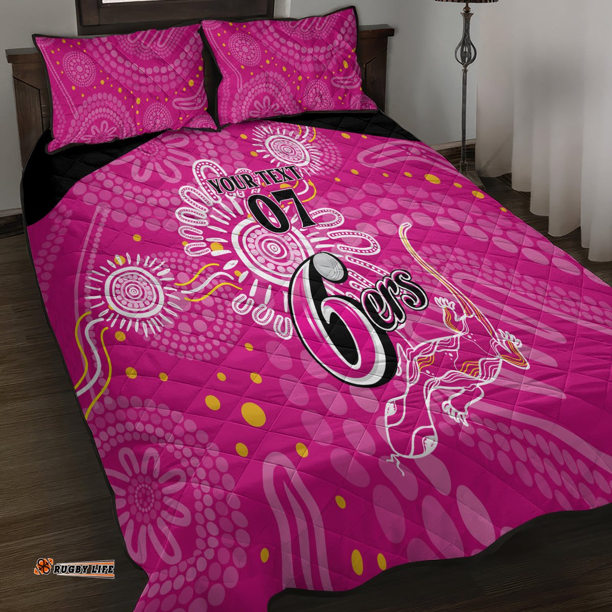 Custom Sixers Cricket Indigenous Quilt Bed Set Inspirations