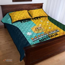 Custom Pride Month Matildas Quilt Bed Set Australia Til Its Done Mixed Color