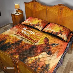 Australian Kangaroo Forests NAIDOC 2024 Quilt Bed Set Aboriginal Art Style