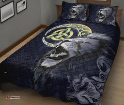Scotland Quilt Bed Set Scottish Lion and Celtic Moon
