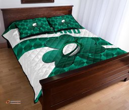 Ireland Rugby Quilt Bed Set Sporty Style
