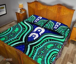 Torres Strait Quilt Bed Set Torres Strait Symbol And Aboriginal Patterns