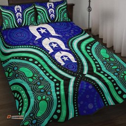 Torres Strait Quilt Bed Set Torres Strait Symbol And Aboriginal Patterns