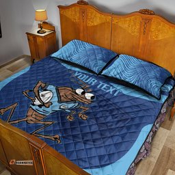 Custom New South Wales Rugby Quilt Bed Set Blues Cockroach Origin Sporty