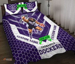 Afl Quilt Bed Set Fremantle Football Club Mascot