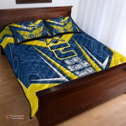 Vibe Hoodie Quilt Bed Set North Queensland Cowboys Naidoc Sporty Style Quilt Bed Set