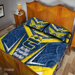 Vibe Hoodie Quilt Bed Set North Queensland Cowboys Naidoc Sporty Style Quilt Bed Set