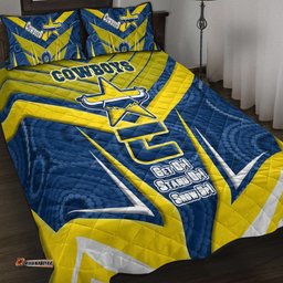 Vibe Hoodie Quilt Bed Set North Queensland Cowboys Naidoc Sporty Style Quilt Bed Set