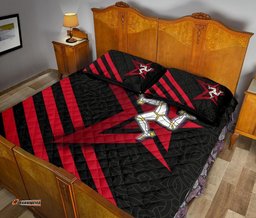 Isle of Man Celtic Quilt Bed Set Isle of Man Star