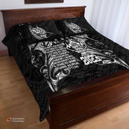New Zealand Rugby Quilt Bed Set Black Haka Dance With NZ Champions History