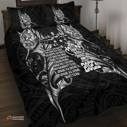 New Zealand Rugby Quilt Bed Set Black Haka Dance With NZ Champions History