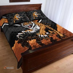 Custom Personalised Wests Tigers ANZAC Quilt Bed Set Simple Style