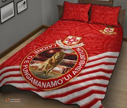 Kolisi Tonga Quilt Bed Set Mate Ma'a Tonga Rugby Style 06