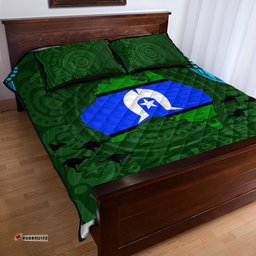 torest trait islands mix aboriginal pattern quilt bed set 02