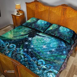 New Zealand Matariki Hiwa i te rangi Quilt Bed Set Titiro ki nga Whetu Wishing Star
