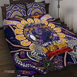 naidoc week 2024 storm quilt bed set mascot rugby dt02