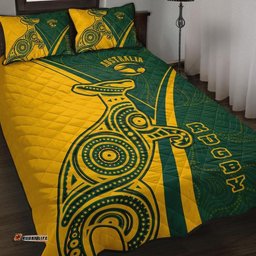 rugby quilt bed sets australian rugby kangaroo & aboriginal patterns