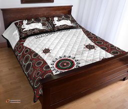 Rabbitohs Indigenous Quilt Bed Set