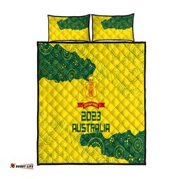 Australia Cricket Quilt Bed Set History Commemorative World Cup Winners