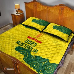 Australia Cricket Quilt Bed Set History Commemorative World Cup Winners