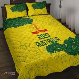 Australia Cricket Quilt Bed Set History Commemorative World Cup Winners