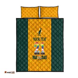 Custom Australia Matildas Pride With Kangaroo Quilt Bed Set