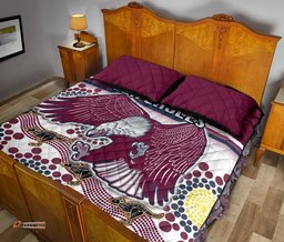 sea eagles quilt bed set special indigenous