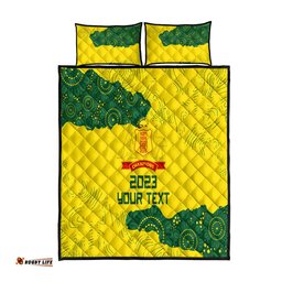 Custom Australia Cricket Quilt Bed Set History Commemorative World Cup Winners