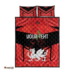 Custom Dragons Rugby ANZAC Quilt Bed Set Gallipoli Soldier With Aboriginal Art