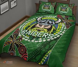 raiders quilt bed set aboriginal